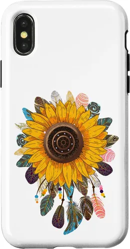 Vista 4 de iPhone 14 Dream catcher tattoo I Indian Feather I Dream catcher Case