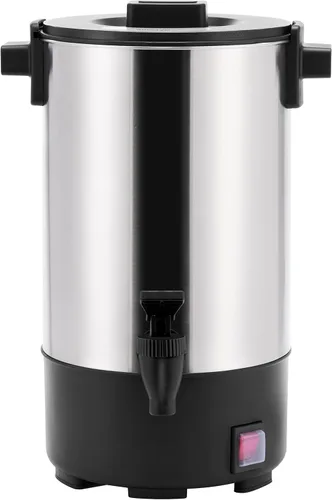 Vista 9 de SYBO Urna de café de 45 tazas, cafetera de percolado de acero inoxidable de grado comercial, filtro extraíble, fácil de limpiar, urna de agua