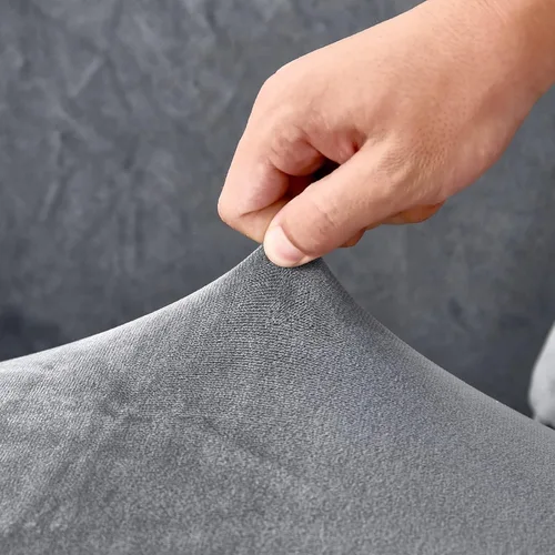 Vista 5 de Daesar Funda elástica para sofá de 1 plaza, funda de sofá biplaza para sala de estar, protector de muebles de elastano para perros y mascotas