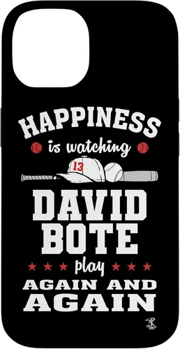 Vista 4 de iPhone 16 David Bote Happiness is Watching Gameday Case
