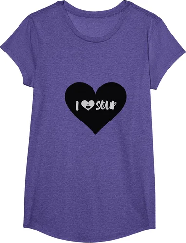Vista 54 de I Love Soup - Camiseta de regalo con forma de corazón, Blanco, S Asfalto