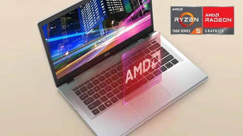 Vista 2 de acer Laptop Aspire 3 2023, para negocios y escuela, pantalla táctil FHD de 15.6 pulgadas, procesador AMD Ryzen 5 7520U (Beats i7-1165G7), 16 GB DDR5