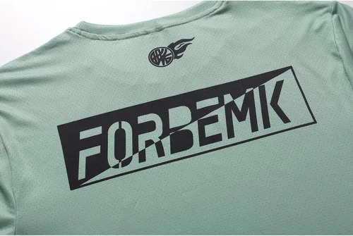 Vista 5 de FORBEMK Camisas de ciclismo para hombre, manga larga, secado rápido y absorbe la humedad, para correr, senderismo, ciclismo, camisetas de manga larga
