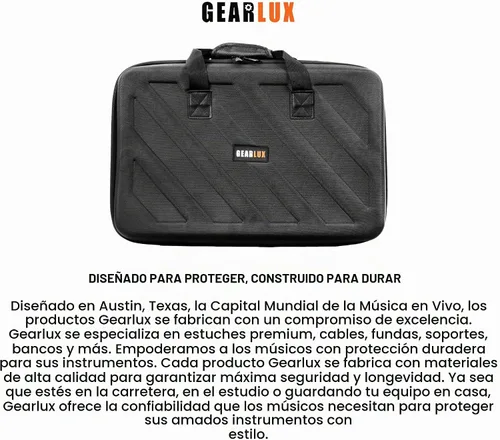 Vista 8 de Gearlux Carcasa rígida para controlador de DJ para Pioneer DDJ-FLX4