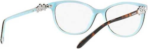 Vista 4 de Tiffany & Co TF2144HB - 8134 - Marco para gafas, color azul (2.126 in), Havanaazul
