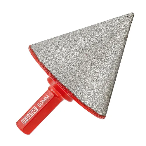 Vista 37 de DT-DIATOOL Brocas biseladas de diamante - Broca de corona de diamante de 4/5 pulgadas x 5/8"-11 rosca para agrandar, recortar, dar forma a agujeros