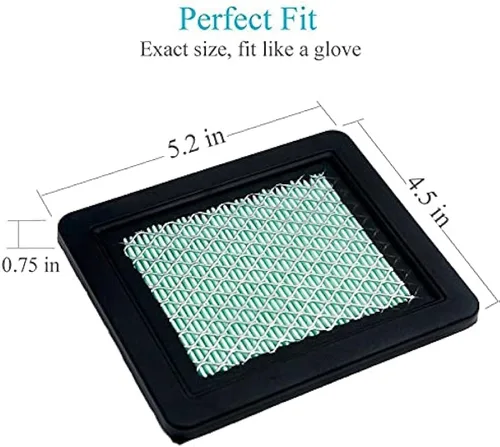 Vista 2 de Paquete de 5 filtros de aire 17211-Zl8-023 de primera calidad para cortacésped compatible con Honda Gcv160 Gcv190 7021P