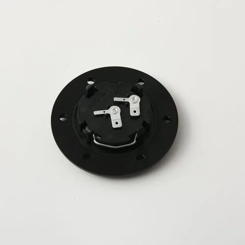 Vista 3 de Botón de claxon de aluminio para volante de 6 pernos Flashpower, MoMo, NRG, negro anodizado