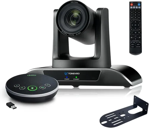 Vista 10 de TONGVEO Sistema de cámara de video para sala de conferencias todo en uno HD1080P 60fps Zoom óptico 3X USB3.0 HDMI Cámara PTZ con seguimiento