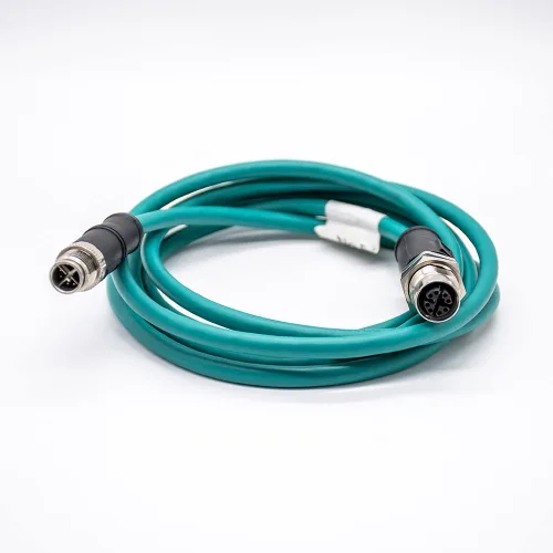 Vista 11 de Elecbee Conector M12 5 Pin A-Code Hembra a Hembra Cable terminado doble 1M/3.3ft
