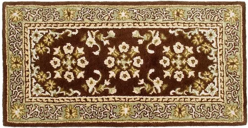 Vista 10 de Minuteman International Alfombra de lana oriental beige rectangular