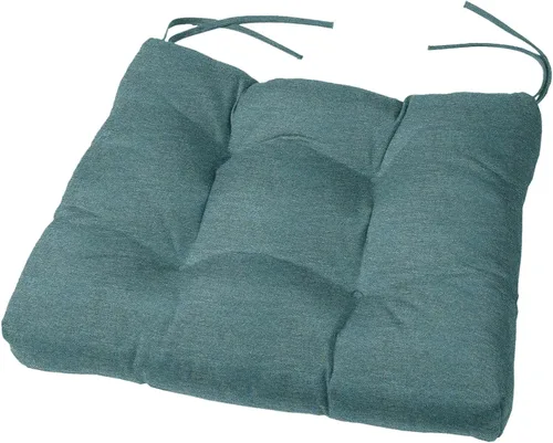 Vista 38 de Cojín para silla Sunbrella de 18 x 18 x 4 pulgadas (Sunbrella Peacock)