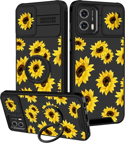 Vista 126 de Funermei Funda para Moto G Stylus 5G 2022, funda para teléfono con diseño de calavera de esqueleto para mujeres y niñas, diseño gótico, Como