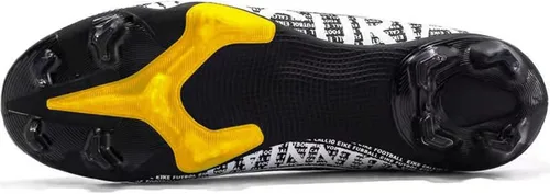 Vista 2 de HHY Tacos de fútbol para hombre, zapatos de fútbol con cordones antideslizantes
