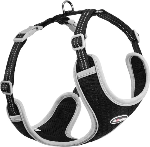 Vista 13 de ThinkPet Arnés de ventilación reflectante transpirable suave sin tirones para cachorros, chaleco de ventilación para cachorros pequeños y medianos