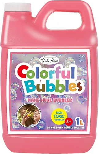 Vista 12 de Solución concentrada de burbujas Lulu Home, repuesto de 1 L/33.8 onzas para máquinas de burbujas, varitas gigantes y sopladores - hasta 2.5 galones