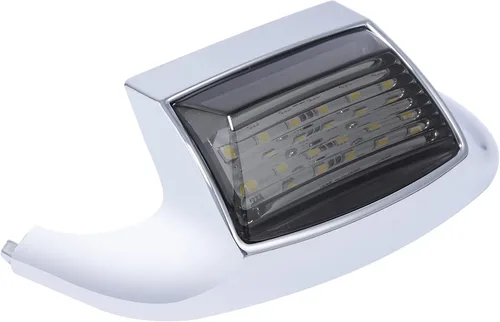 Vista 2 de TCT-MOTORPARTS Punta de guardabarros delantero Luz de humo Len se adapta a Harley Ultra Classic Electra Softail Glide