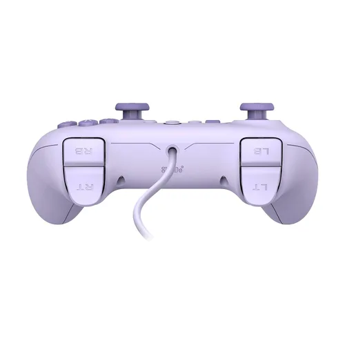 Vista 3 de 8Bitdo Ultimate C Wired Controller for Windows PC, Android, Steam Deck & Raspberry Pi (Lilac Purple)