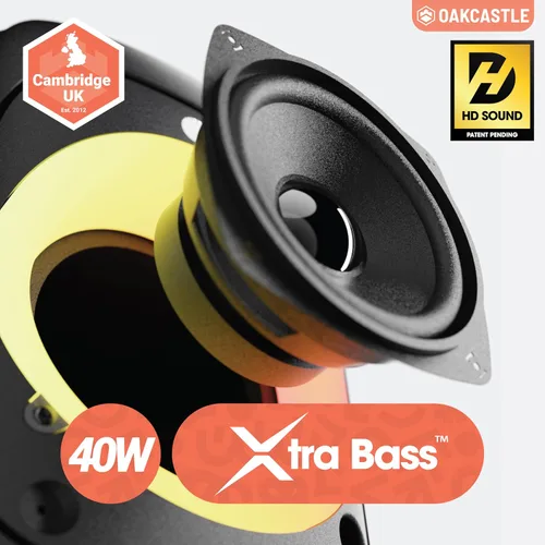 Vista 2 de Altavoz portátil Bluetooth para fiesta Potencia de 40W y batería recargable hasta 7H Gran altavoz Bluetooth 2.0 con micrófono con cable Modo