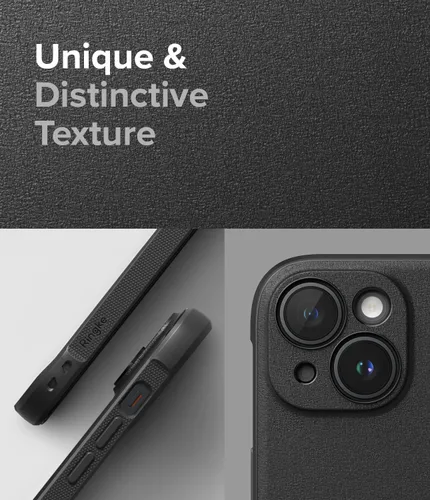 Vista 3 de Ringke Onyx - Funda para iPhone 15 Case, [Se Siente Bien en la Mano] resistente al aceite y a la suciedad, cubiertas individuales para lentes