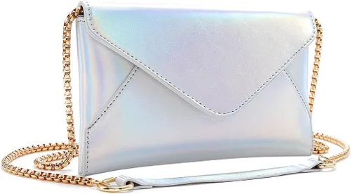 Vista 2 de Yokawe Bolsos de mano para mujer, bolsos de noche tipo sobre, bolsa cruzada, bolsa nocturna, fiesta, baile de graduación, bolsas de hombro