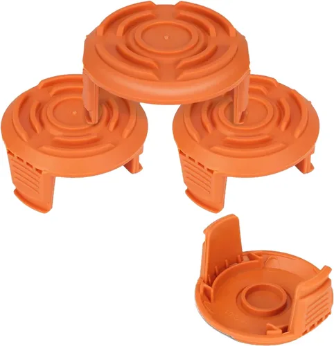 Vista 12 de WA0010 Cabezal de repuesto de policarbonato compatible con recortadoras de cuerda WORX WA0004 WG154 WG163 WG160 WG180 WG175 WG155 WG151, con 14