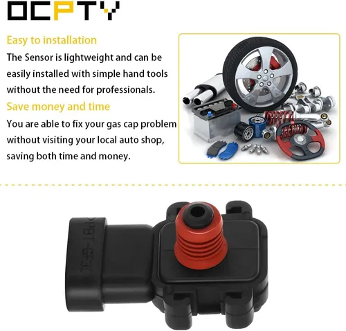 Vista 6 de OCPTY MAP Sensor de presión absoluta AS59 apto para 1996-2007 para Chevy Express 1500, 2000-2005 para Chevy Impala, 1999-2008 para Chevy Silverado