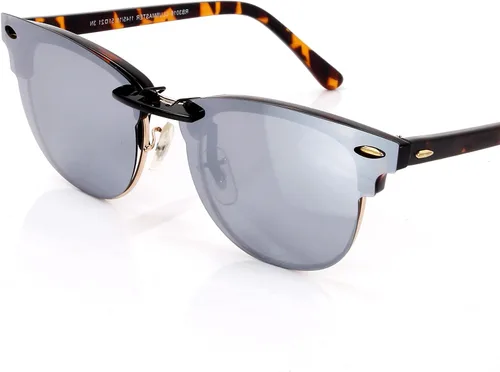 Vista 5 de Gafas de sol polarizadas CLIP-ON para Ray-Ban Clubmaster RB3016 (RX3016) 51X21