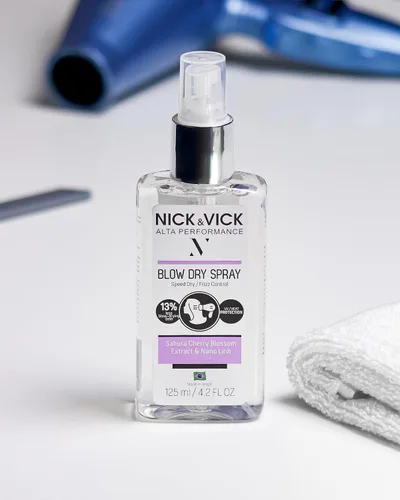 Vista 3 de NICK & VICK, Spray de secado por soplado, secado rápido, protección contra el calor