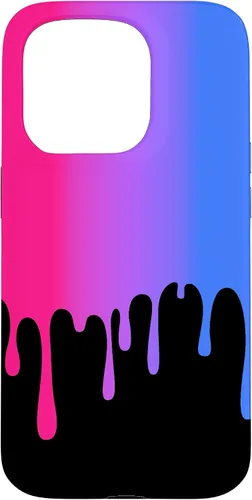 Vista 14 de Funda bisexual de arcoíris para iPhone 16 Gay Pride LGBT