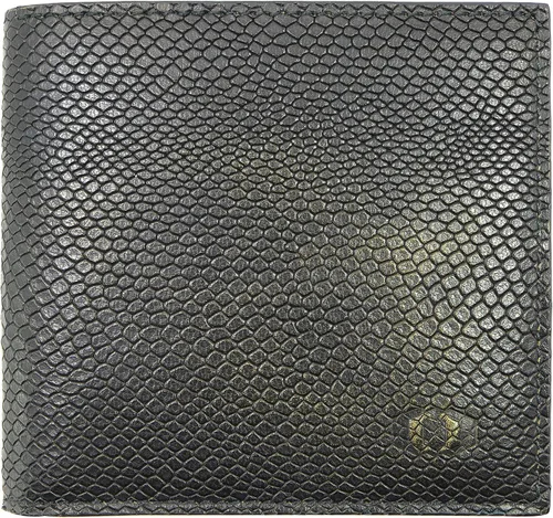 Vista 2 de ColdFire Cartera delgada Snake Eye - 8 ranuras para tarjetas - Bloqueo RFID - Cartera de cuero plegable para hombre - Diseño de múltiples