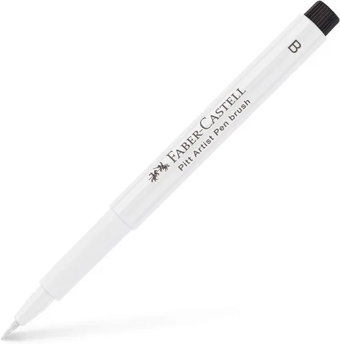 Vista 5 de Faber-Castell Rotulador a base de agua Pit Artist Pen 199 Negro 1.5 167890