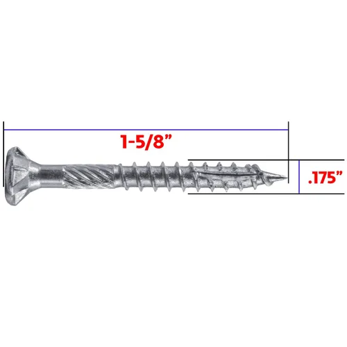 Vista 71 de 8 x 1 revestimiento exterior recubierto de bronce, tornillo de madera multiusos compatible con ACQ, cabeza plana Torx/Star Drive de 1 libra, 288