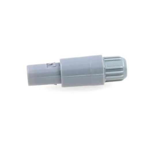 Vista 4 de 1P plástico PAG PKG enchufe enchufe Push Pull Auto bloqueo Hold Conector 2 Pin Plug macho para médico