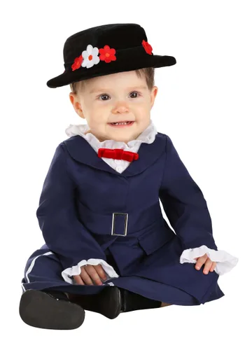 Vista 4 de Disfraz Infantil de Mary Poppins Multicolor