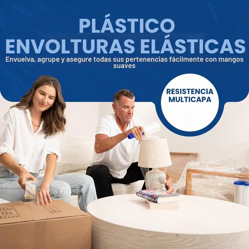 Vista 2 de International Plastics Co. - Envoltura elástica de 5 pulgadas con mango