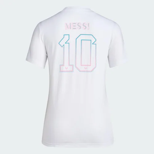 Vista 2 de Adidas Camiseta genérica de manga corta Messi para mujer