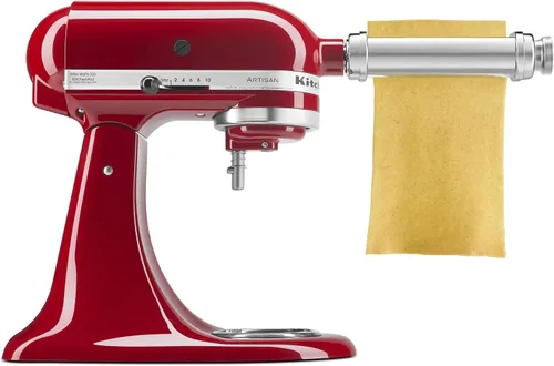 Vista 7 de KitchenAid KSMPDX Pasta Deluxe Set de accesorios para batidora, acero inoxidable, 5 piezas (paquete de 1) Fits all KitchenAid Stand Mixers