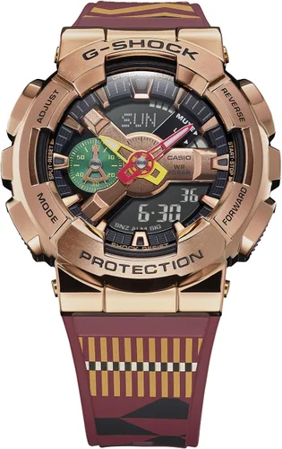 Vista 2 de G-Shock Reloj GM110RH-1A Rui Hachimura para hombre, cobreKente 2 Band, Cobre