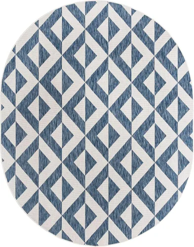 Vista 57 de Unique Loom Jill Zarin Outdoor Collection - Alfombra rectangular (2 pies 2 pulgadas x 3 pies 1 pulgadas, rectangular, beige y marrón)