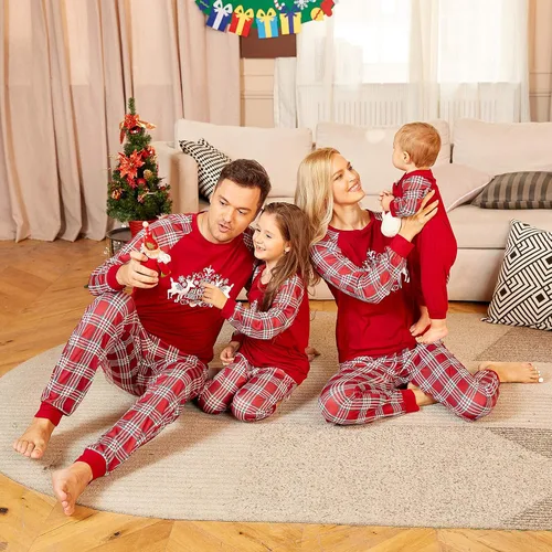 Vista 4 de PopReal - Pijamas de Navidad a juego para toda la familia