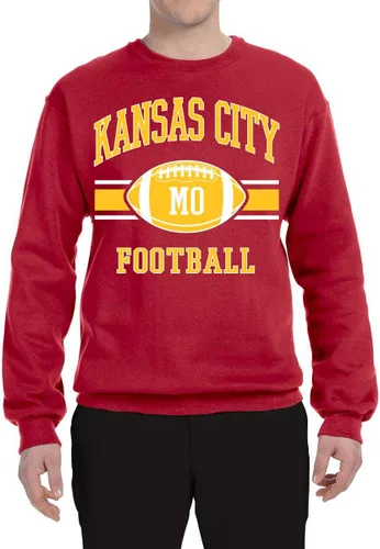 Vista 3 de Wild Bobby City of Arizona ARI American Football Fantasy - Sudadera unisex con cuello redondo