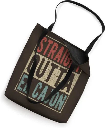 Vista 2 de El Cajon City Retro Straight Outta El Cajon Tote Bag
