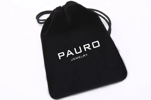 Vista 4 de PAURO Collar con dije de acero inoxidable para hombre, con diseño de hip hop y nota musical, regalo para los amantes de la música