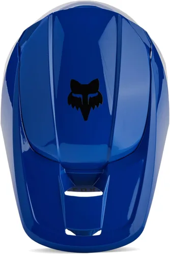 Vista 4 de Fox Racing Casco de motocross unisex V1 Core para bicicleta de tierra, azul, XS
