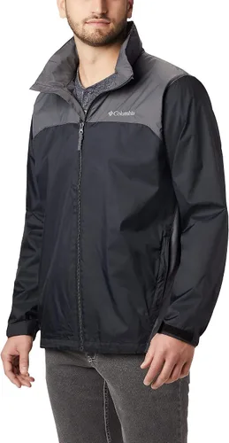 Vista 3 de Columbia Chaqueta impermeable para lluvia Glennaker Lake para hombre, compactable