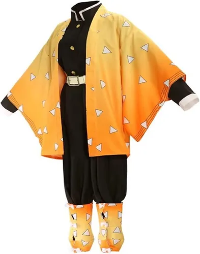 Vista 3 de Disfraz de cosplay para niños, estilo kimono, disfraz