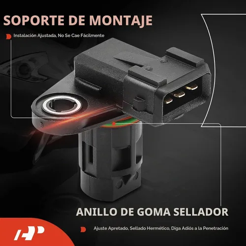 Vista 3 de A-Premium Sensor de posición del árbol de levas del motor de 2 piezas compatible con Hyundai Elantra 2004-2015, Elantra Coupe, Elantra GT, Tiburon