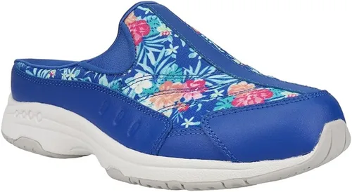 Vista 3 de Easy Spirit Traveltime Mule para mujer, Azul Medio 420