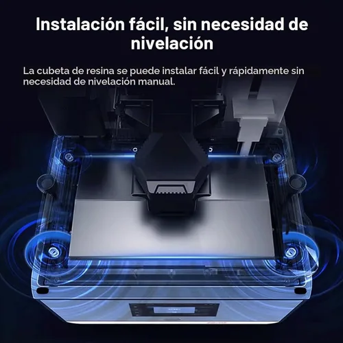 Vista 6 de Original Photon Mono M7 Pro - Depósito de resina inteligente para impresora 3D, tanque de resina con control de temperatura dinámico con película